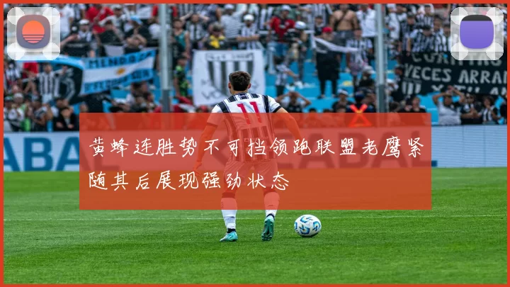 黄蜂连胜势不可挡领跑联盟老鹰紧随其后展现强劲状态